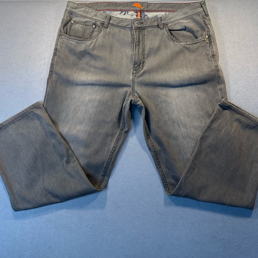 Tommy Bahama Belize Vintage Jean Gray Size 40x32